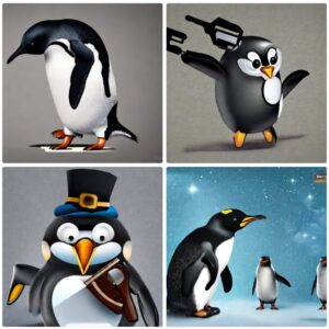 Stable Diffusion penguin